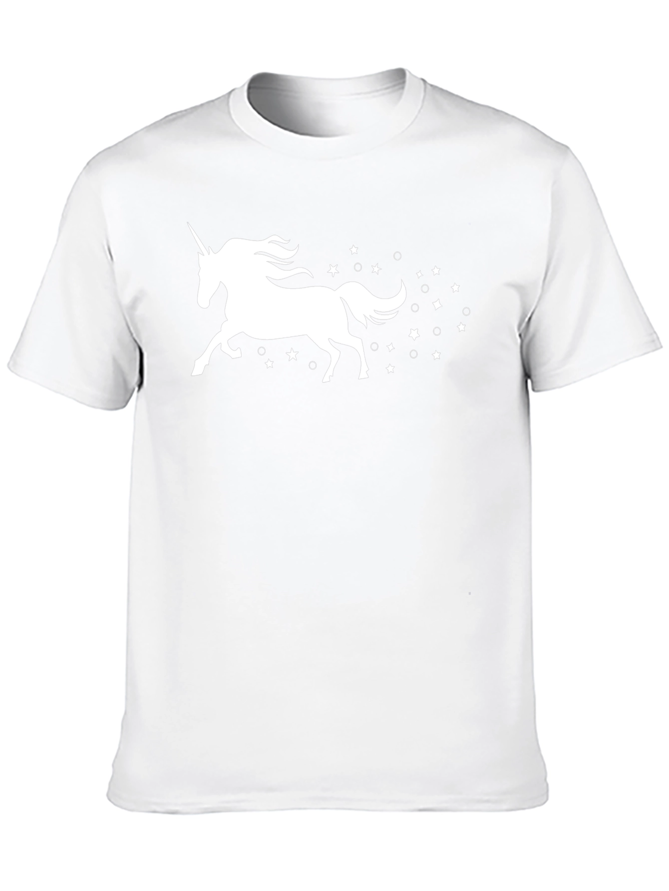 Unicorn & Stars Graphic T-Shirt