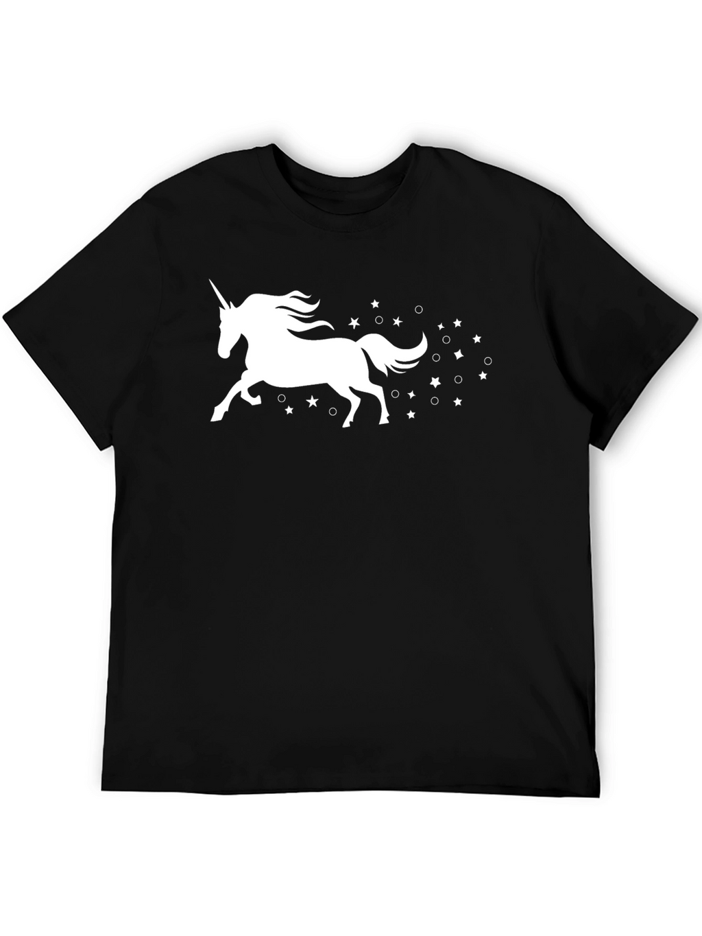 Unicorn & Stars Graphic T-Shirt