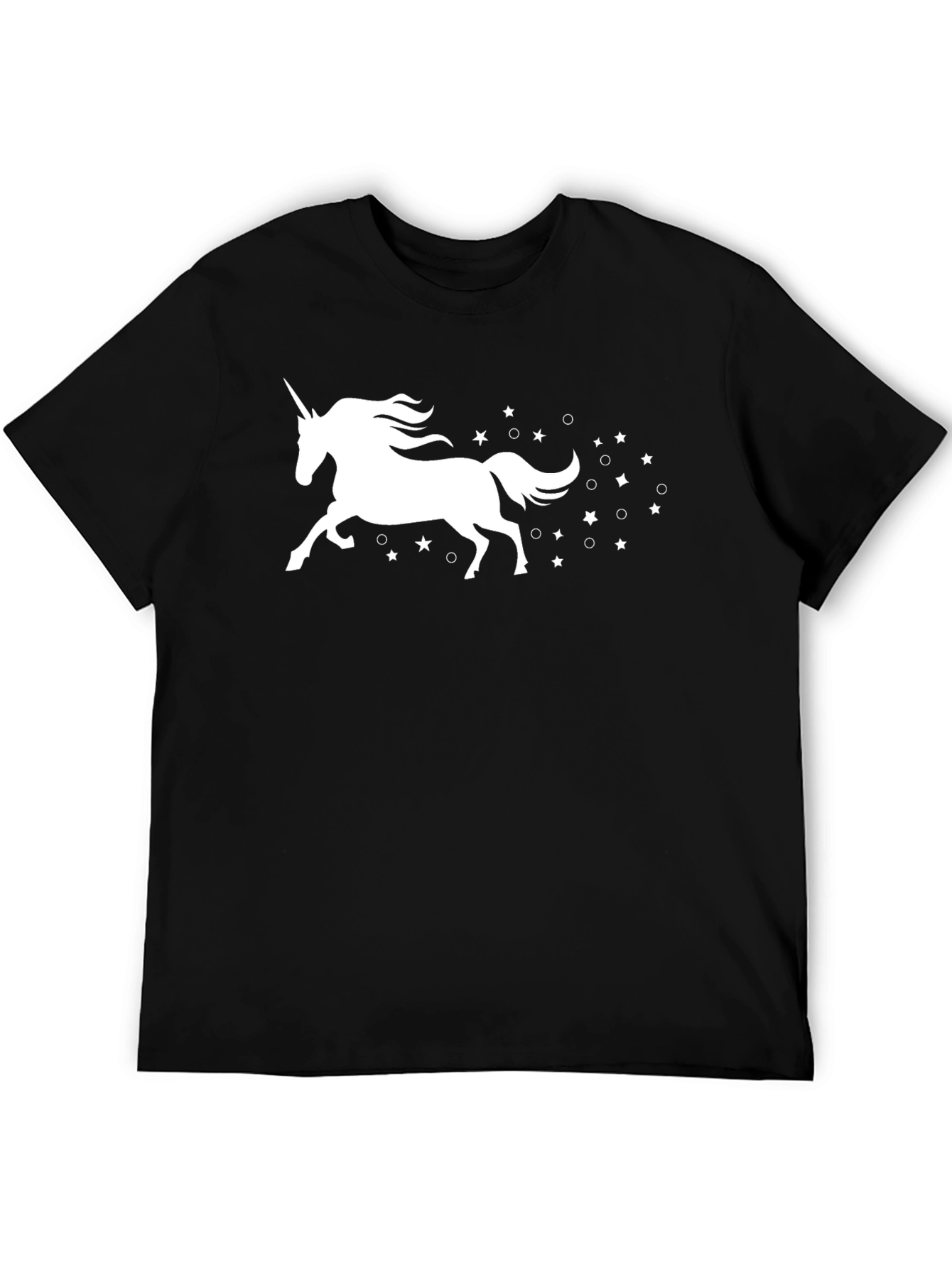 Unicorn & Stars Graphic T-Shirt