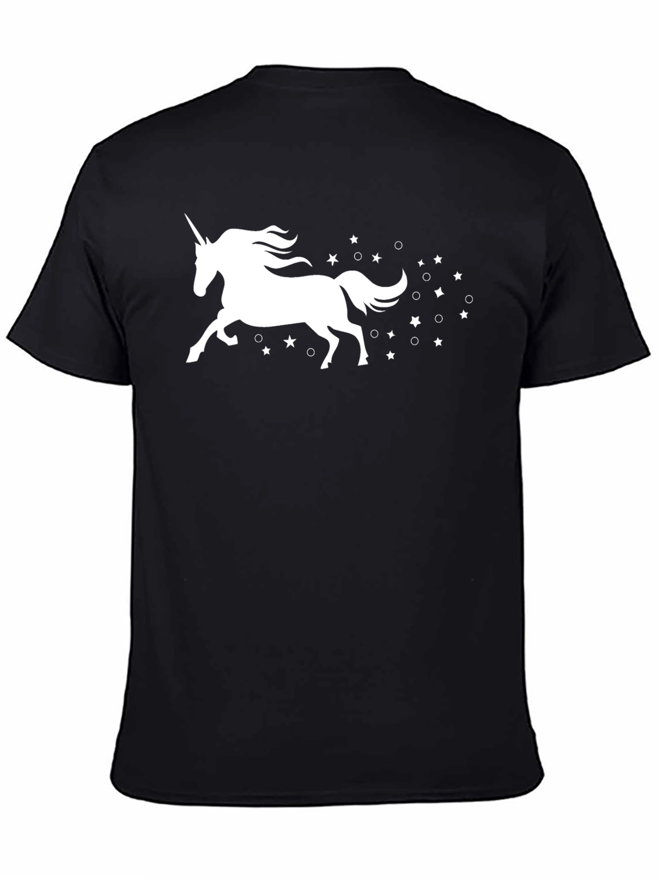 Unicorn & Stars Graphic T-Shirt