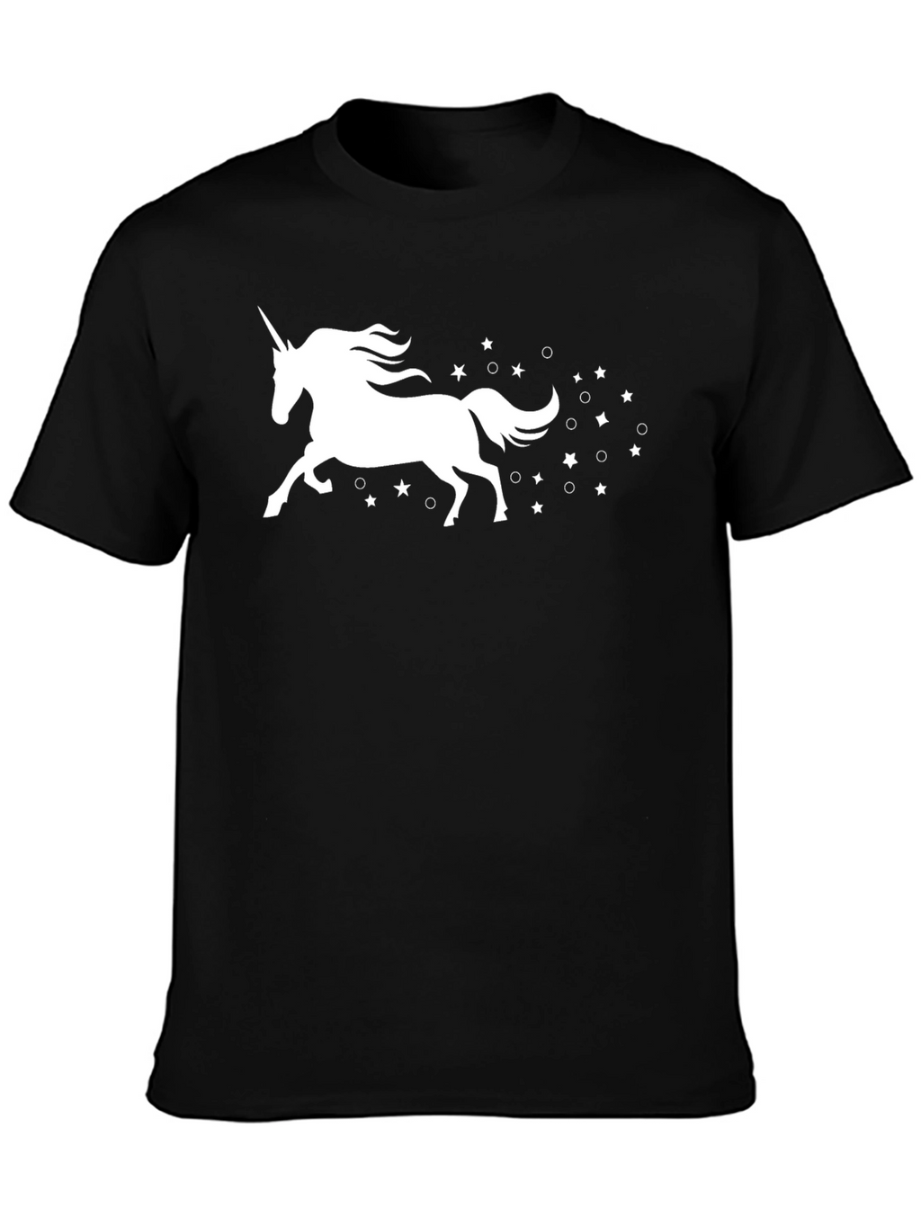 Unicorn & Stars Graphic T-Shirt