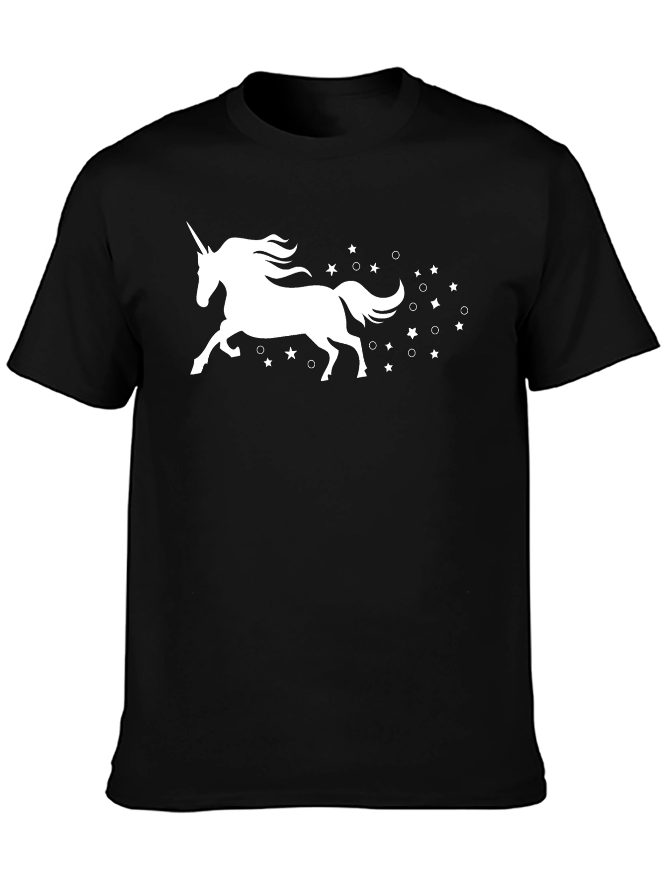 Unicorn & Stars Graphic T-Shirt