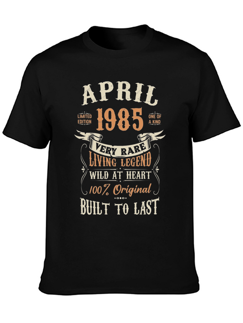 April 1985 Birthday Limited Edition T-Shirt