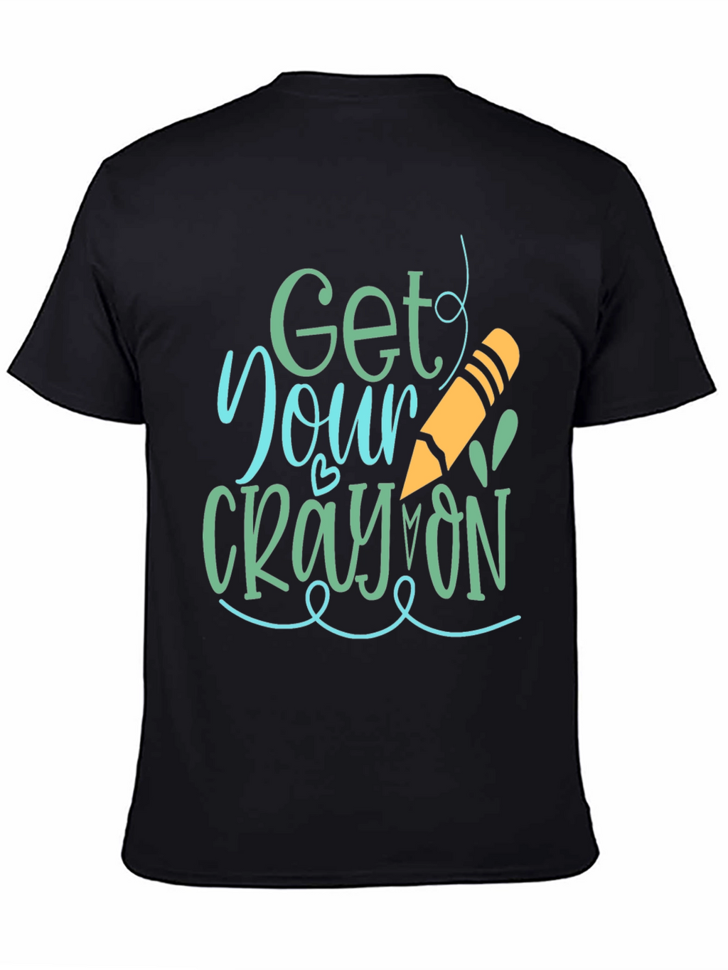 Get Your Crayon On Graphic Tee