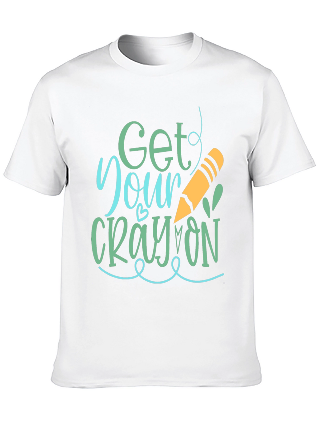 Get Your Crayon On Graphic Tee