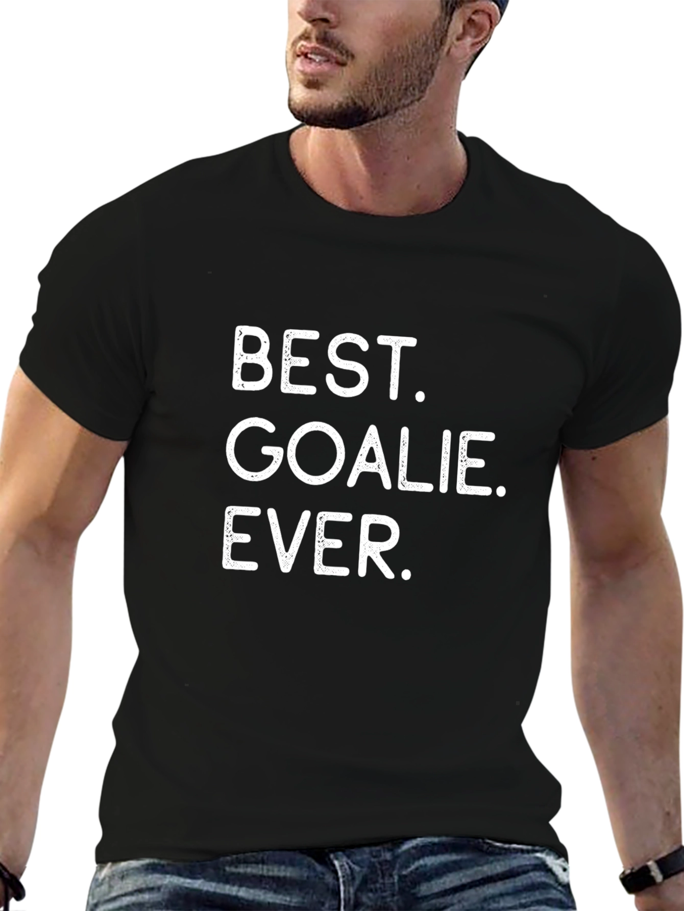 Best Goalie Ever Black T-Shirt