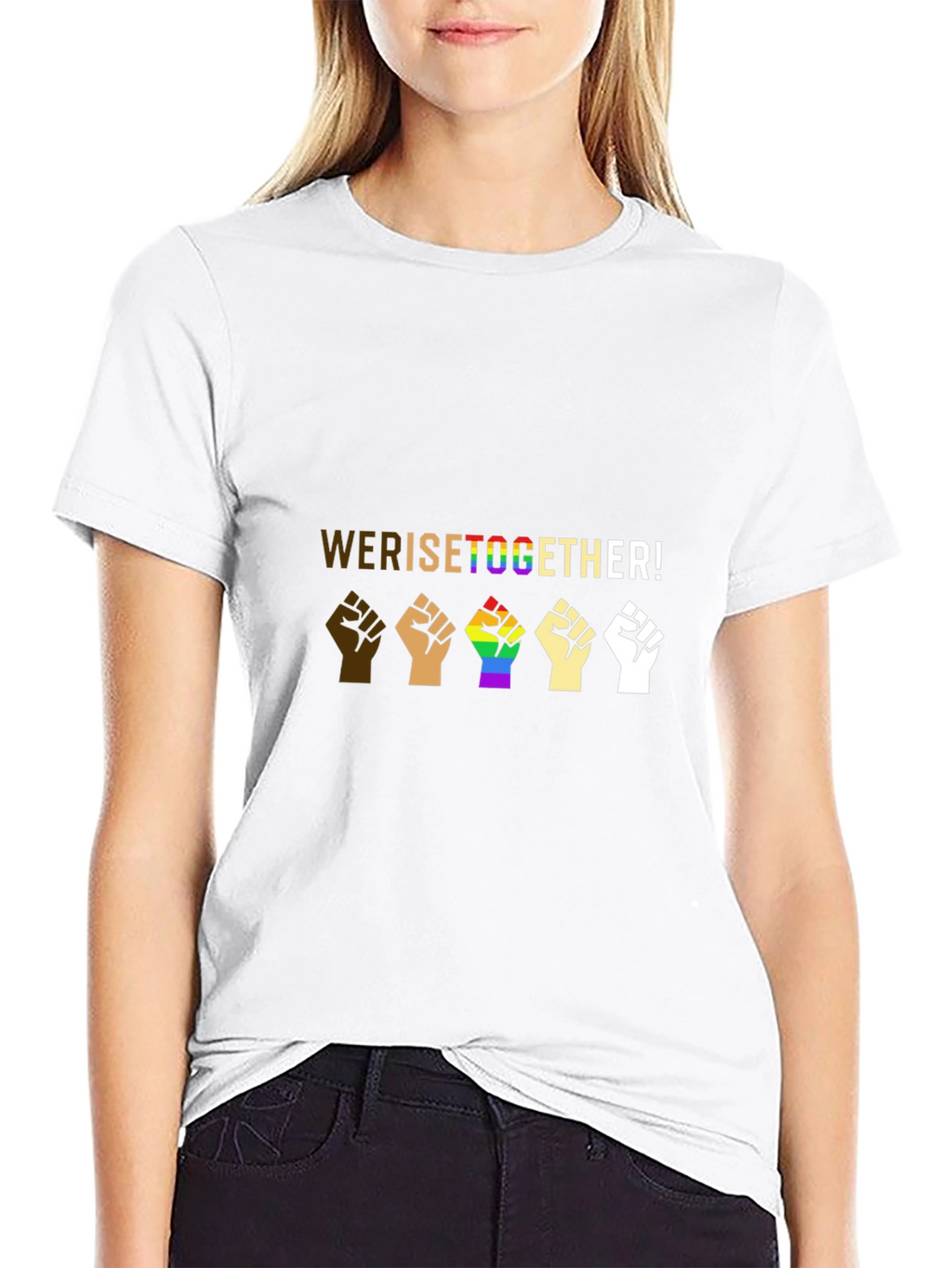 Equality T-Shirt - We Rise Together!