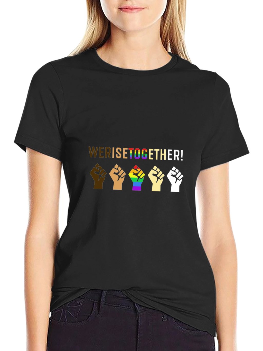 Equality T-Shirt - We Rise Together!