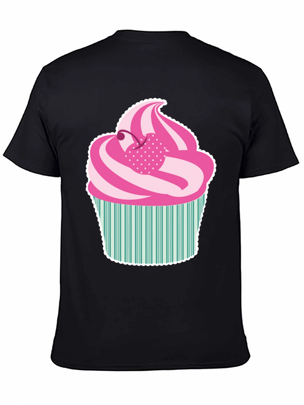 Cupcake Graphic Tee - Sweet Tooth T-Shirt