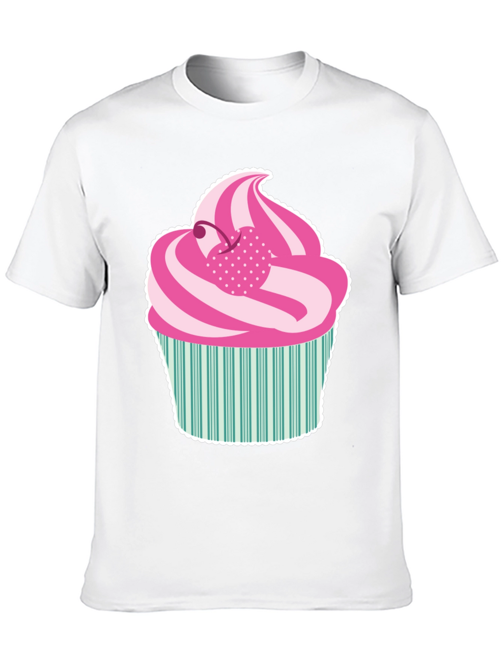 Cupcake Graphic Tee - Sweet Tooth T-Shirt