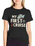My First Cruise Graphic T-Shirt