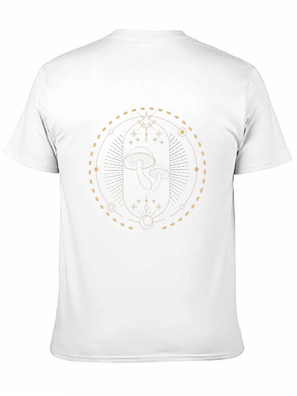 Mystic Mushroom Graphic Tee - Black