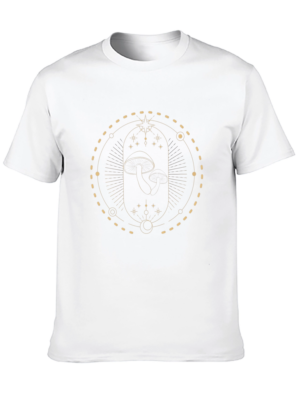 Mystic Mushroom Graphic Tee - Black