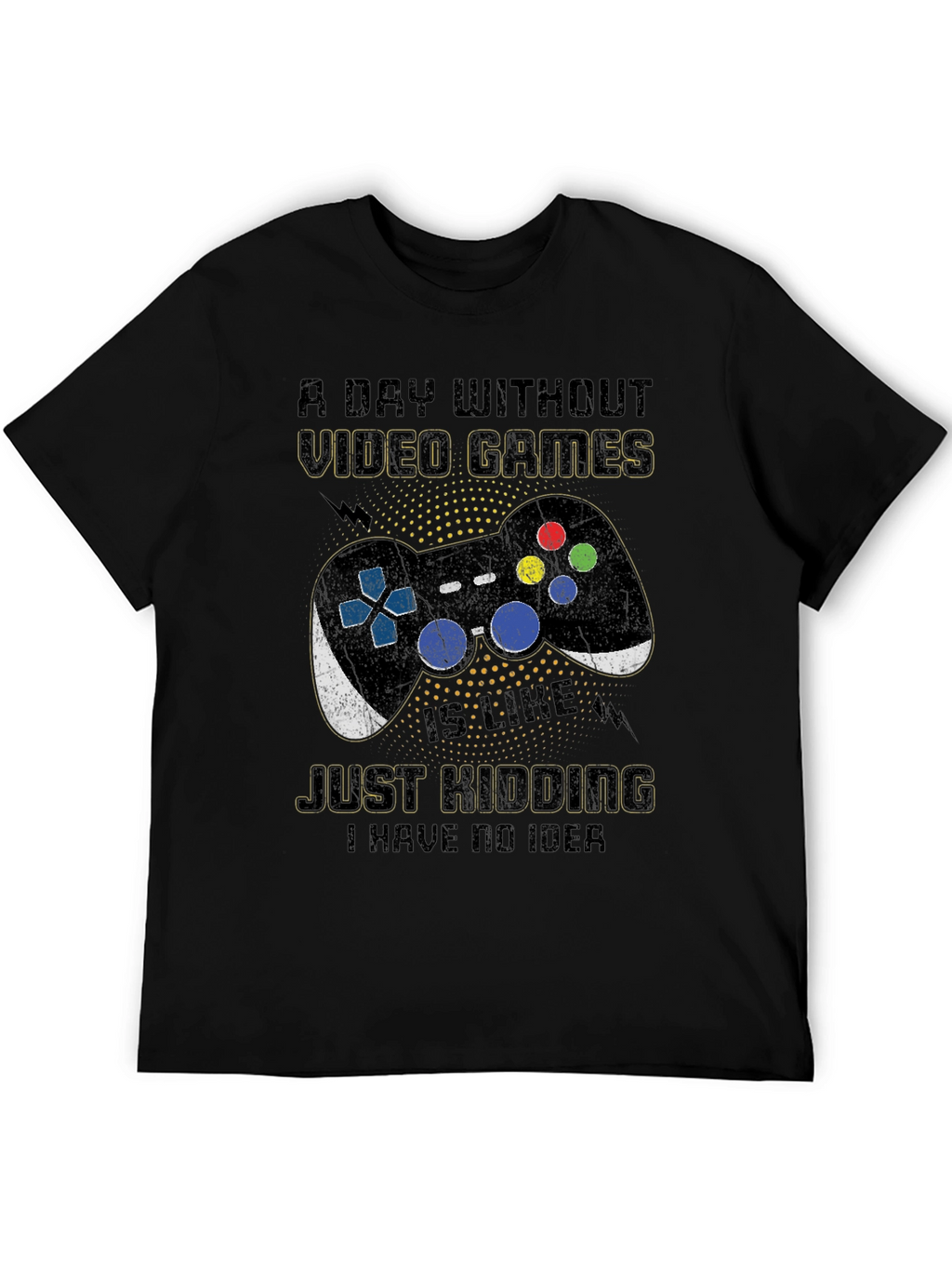 Funny Video Game T-Shirt - A Day Without Games