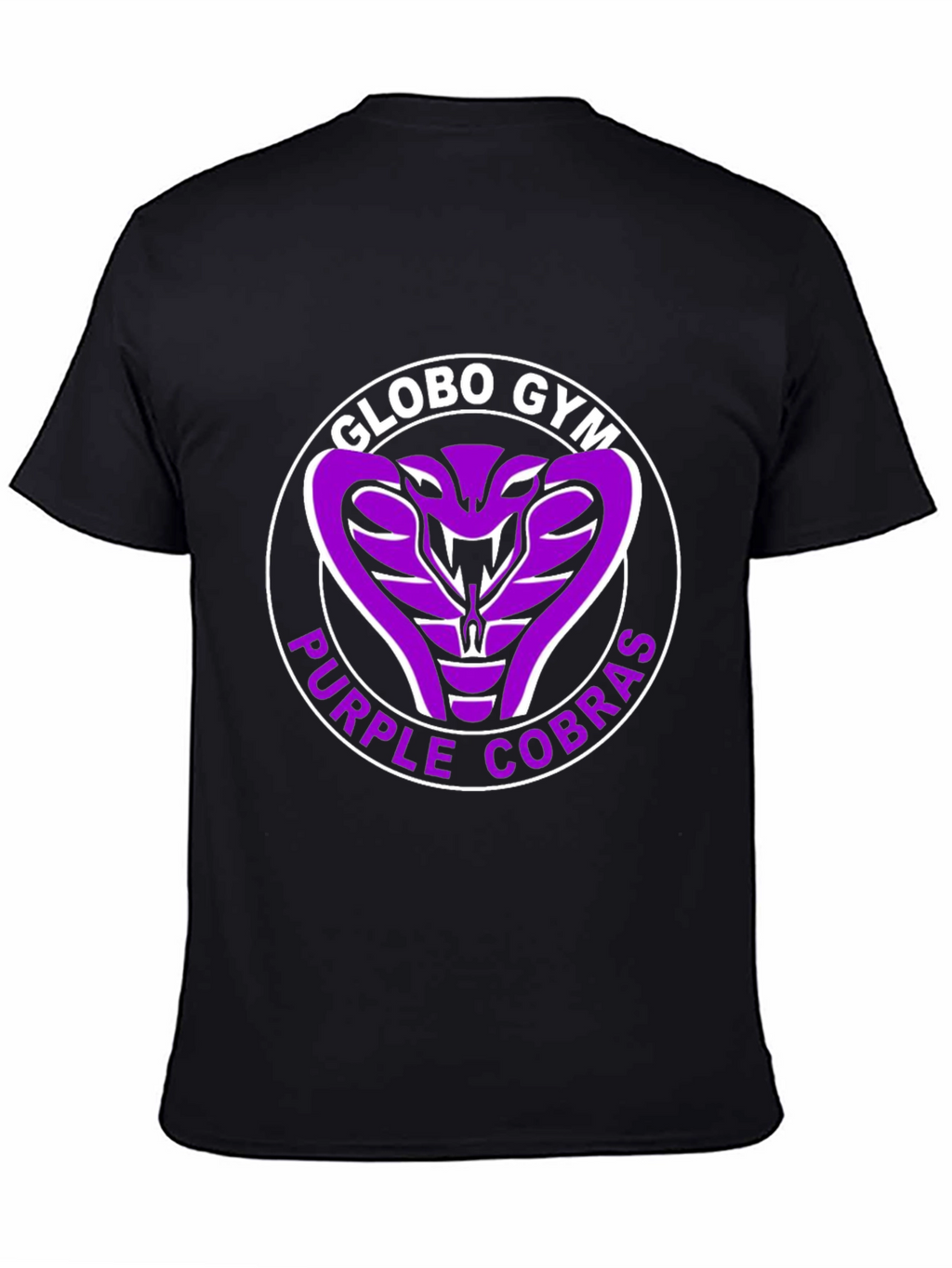 Globo Gym Purple Cobras T-Shirt Black
