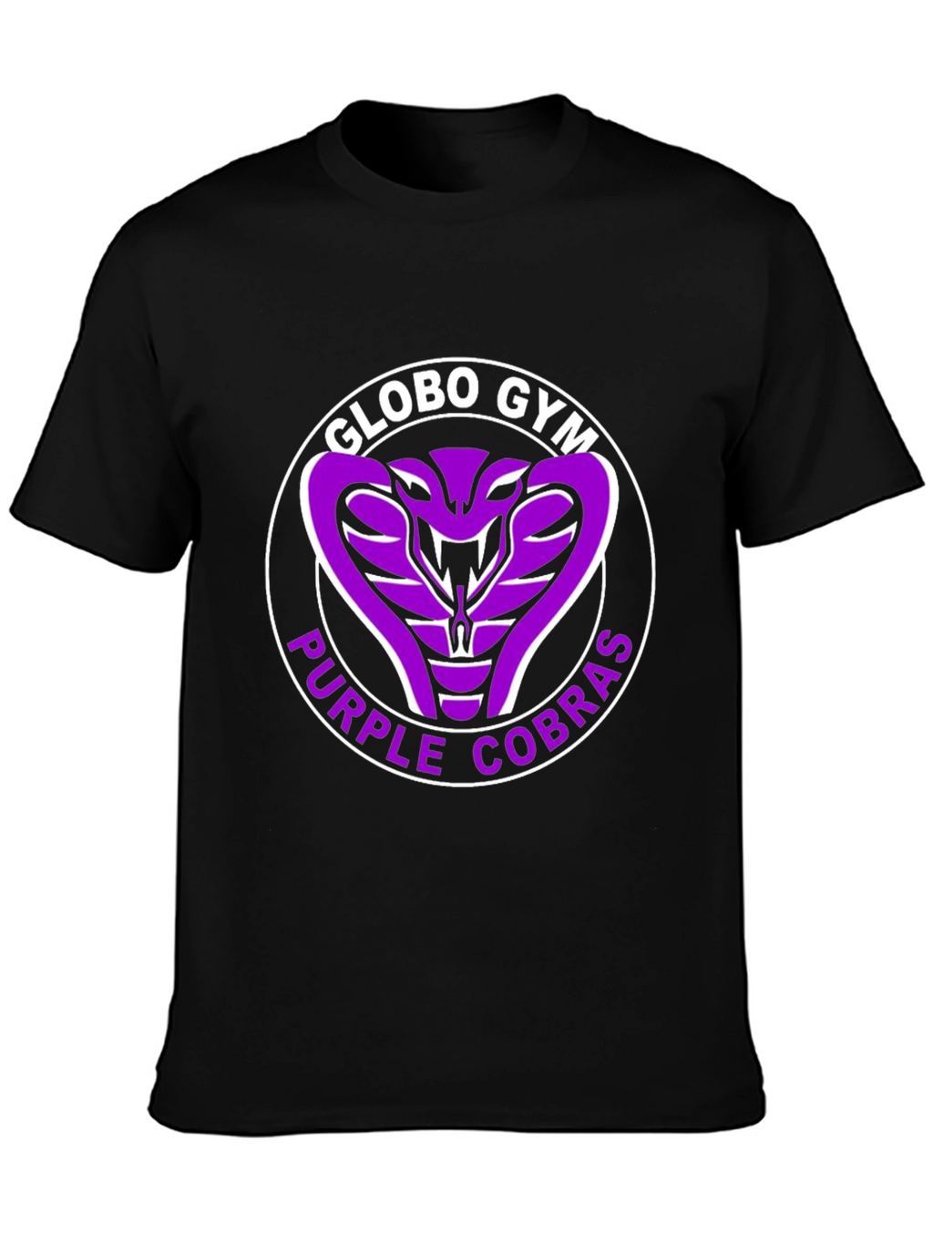 Globo Gym Purple Cobras T-Shirt Black