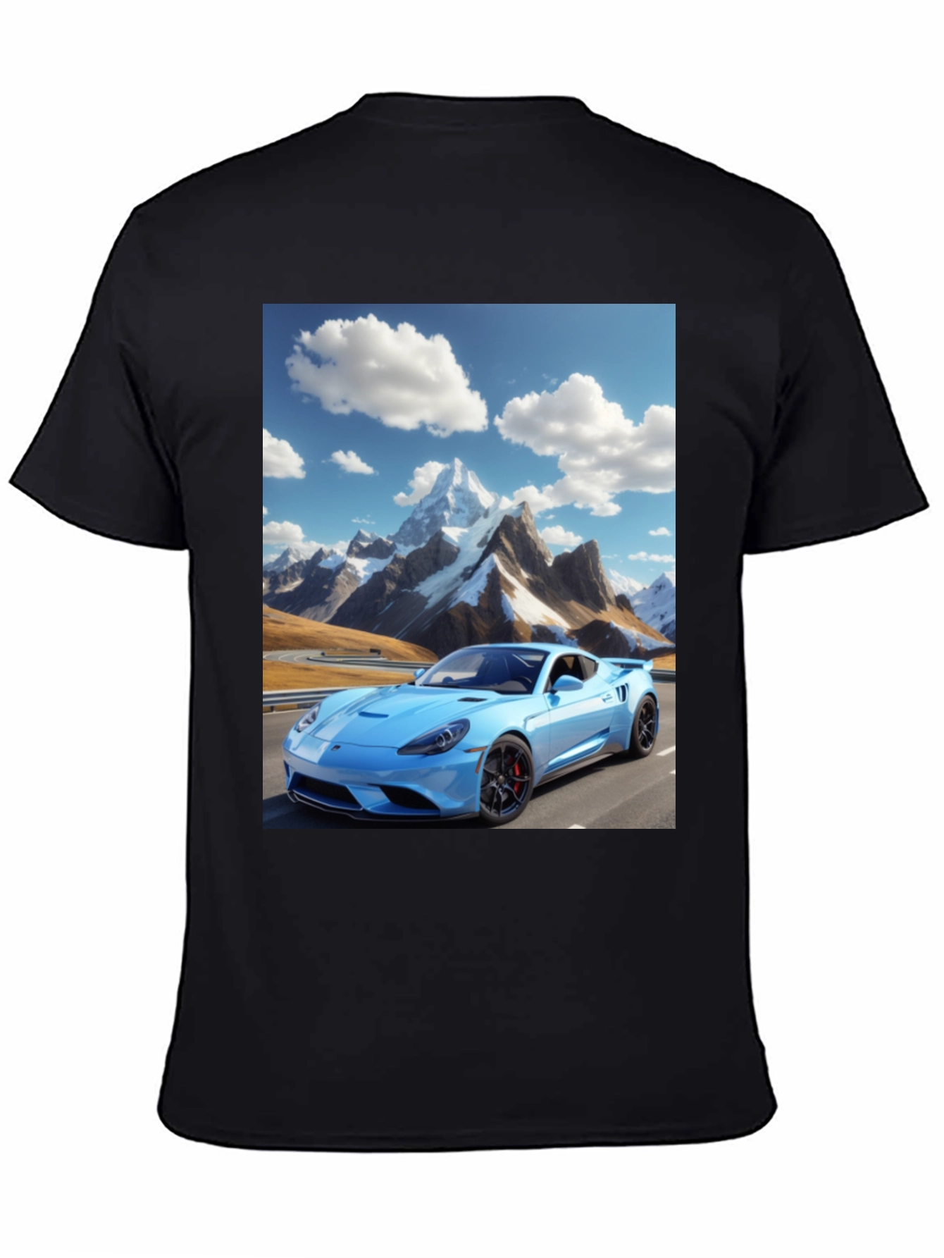 Mountain Road Car T-Shirt