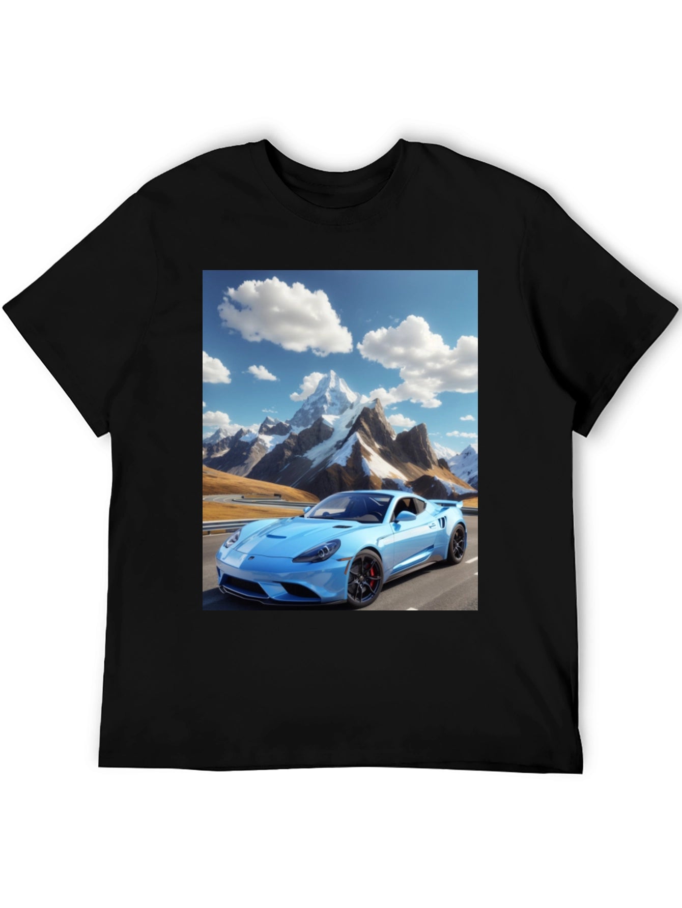 Mountain Road Car T-Shirt