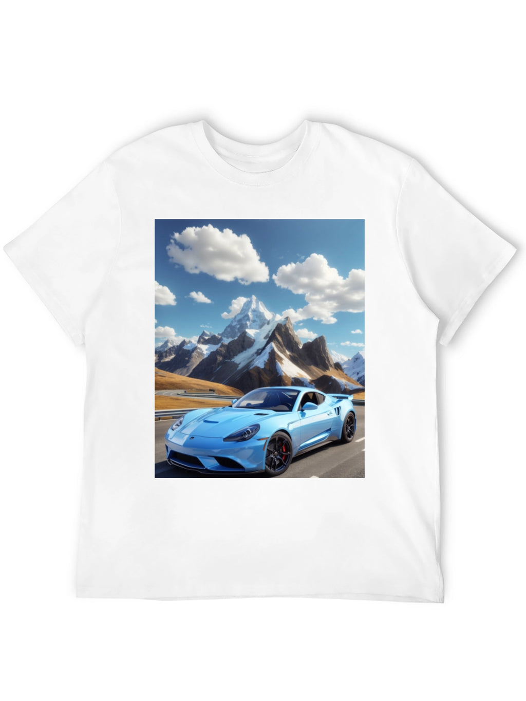 Mountain Road Car T-Shirt