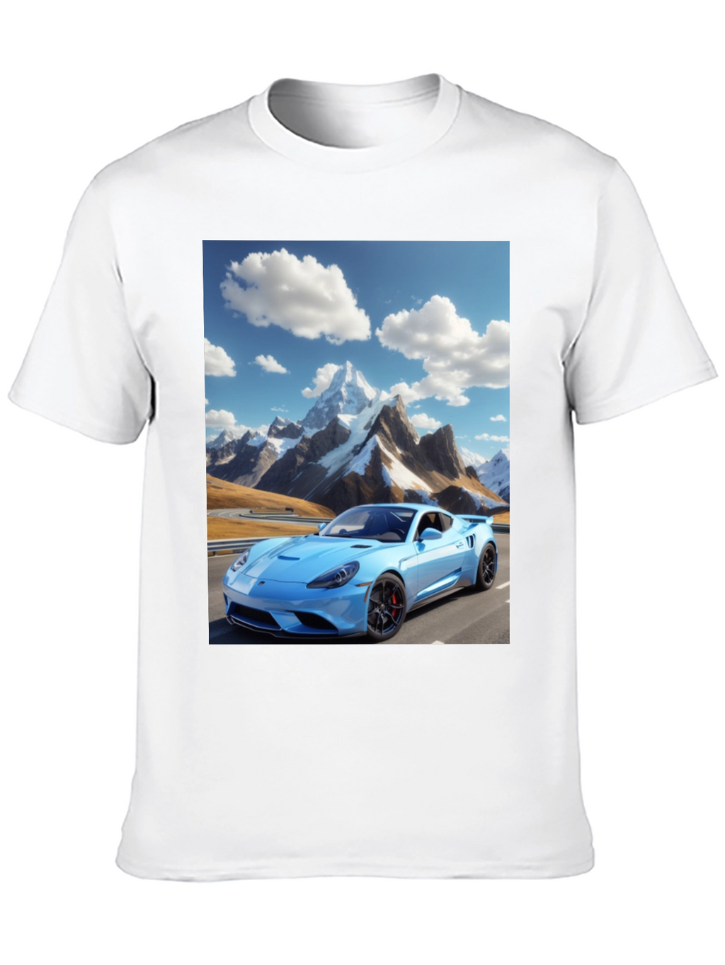 Mountain Road Car T-Shirt