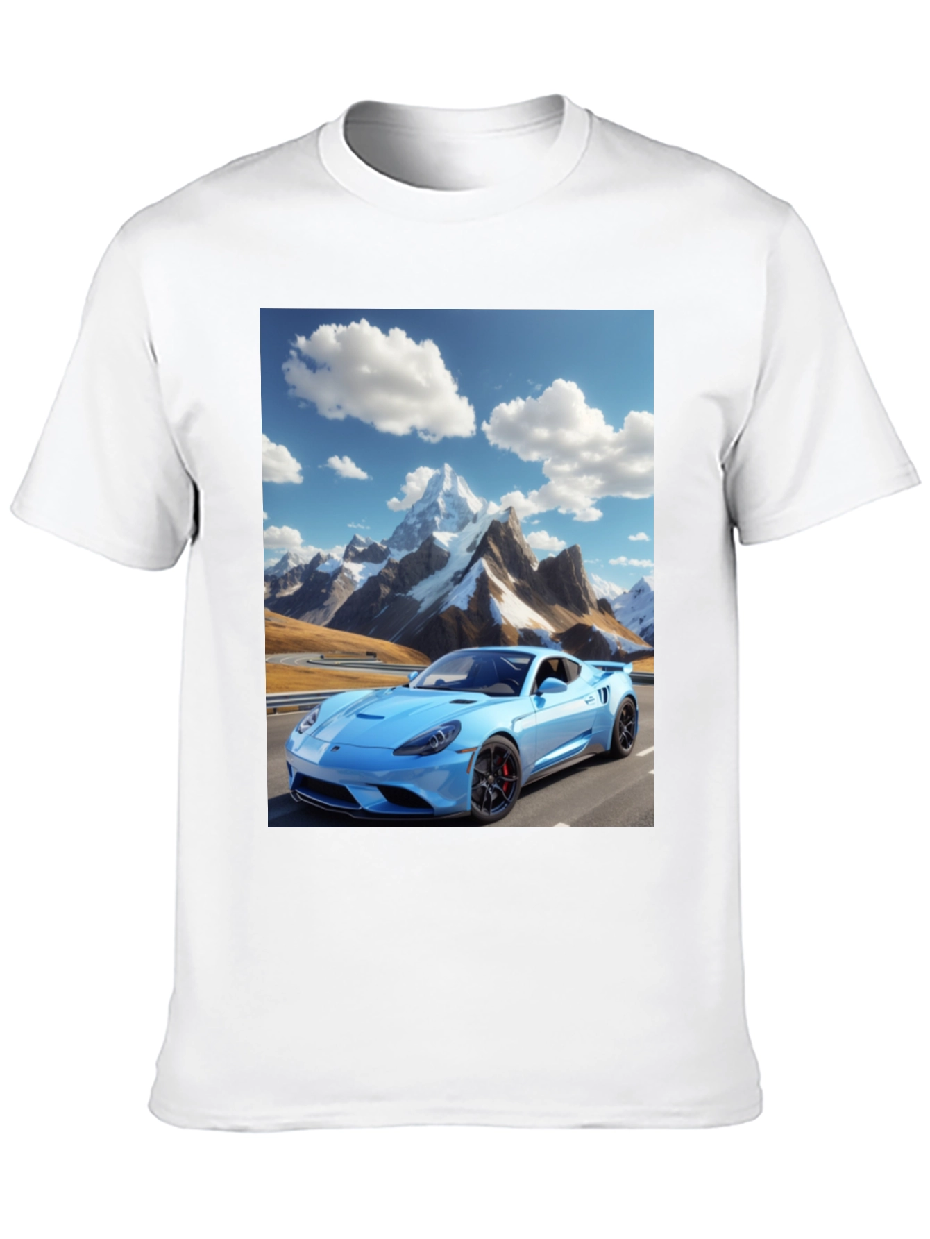 Mountain Road Car T-Shirt