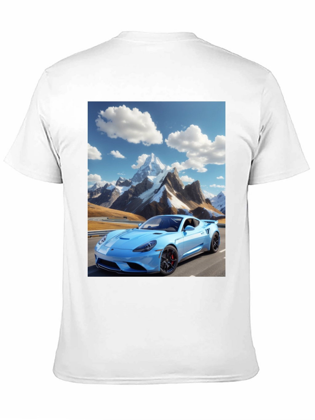 Mountain Road Car T-Shirt