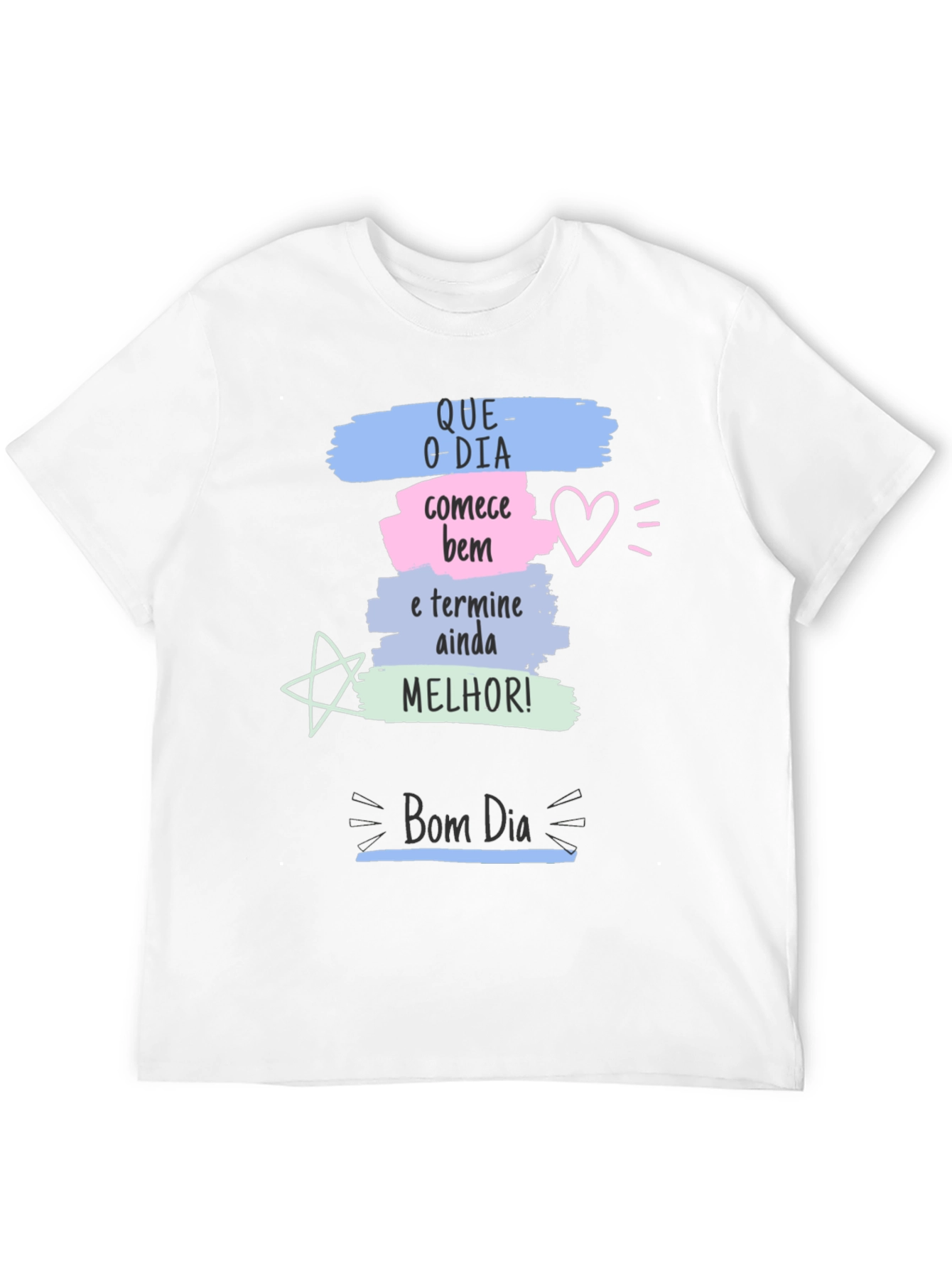 Motivational Bom Dia Graphic Tee