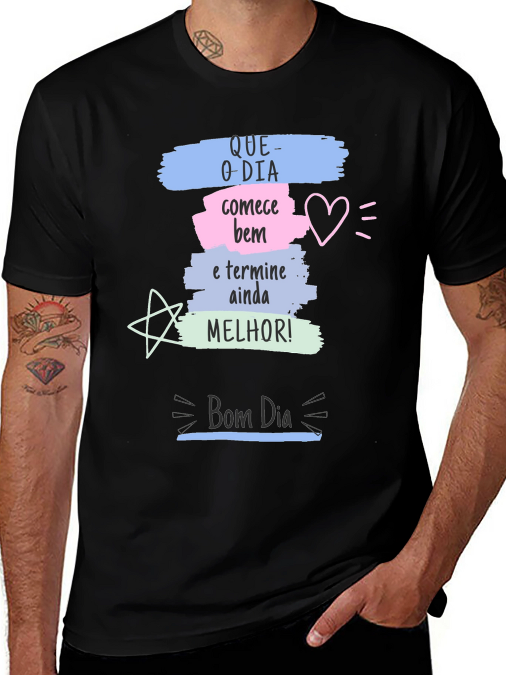 Motivational Bom Dia Graphic Tee