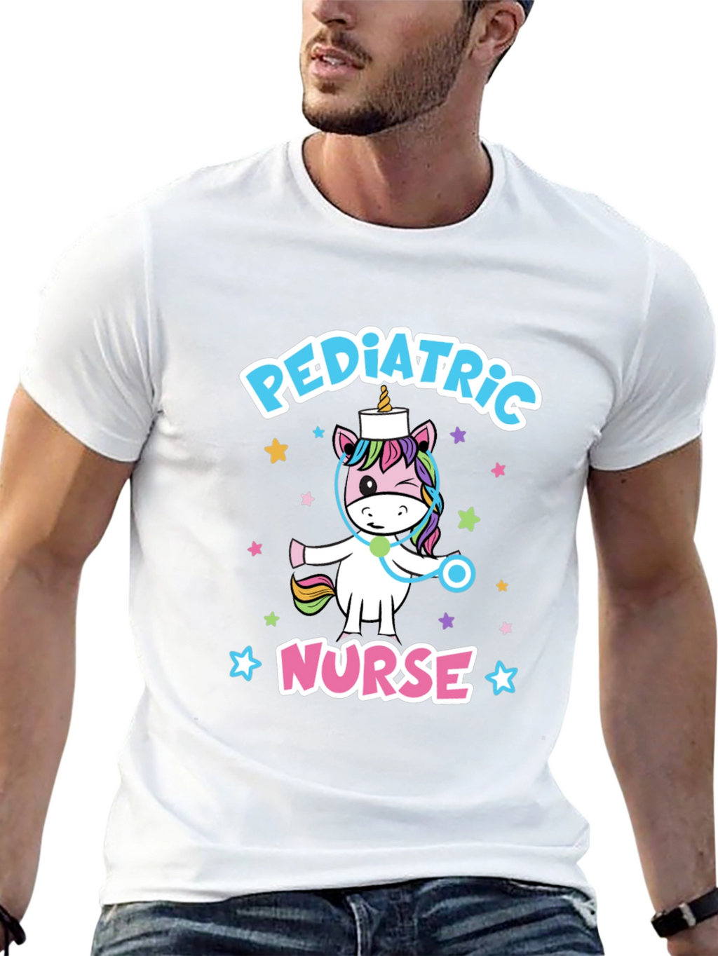 Pediatric Nurse Unicorn T-Shirt
