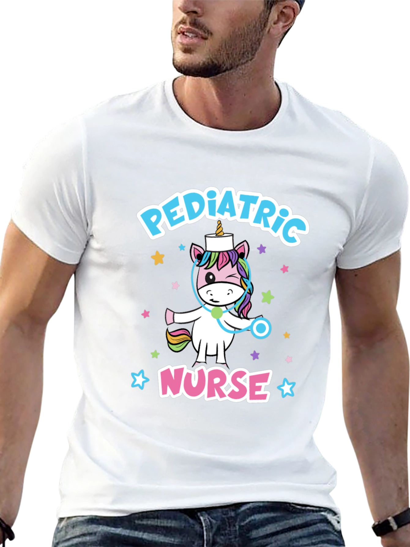 Pediatric Nurse Unicorn T-Shirt