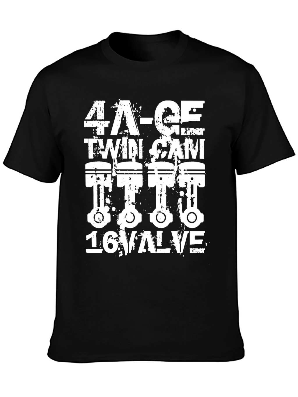 4A-GE Twin Cam 16 Valve Engine T-Shirt