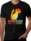 Faith Over Sight Graphic Tee - Stylish Christian Apparel