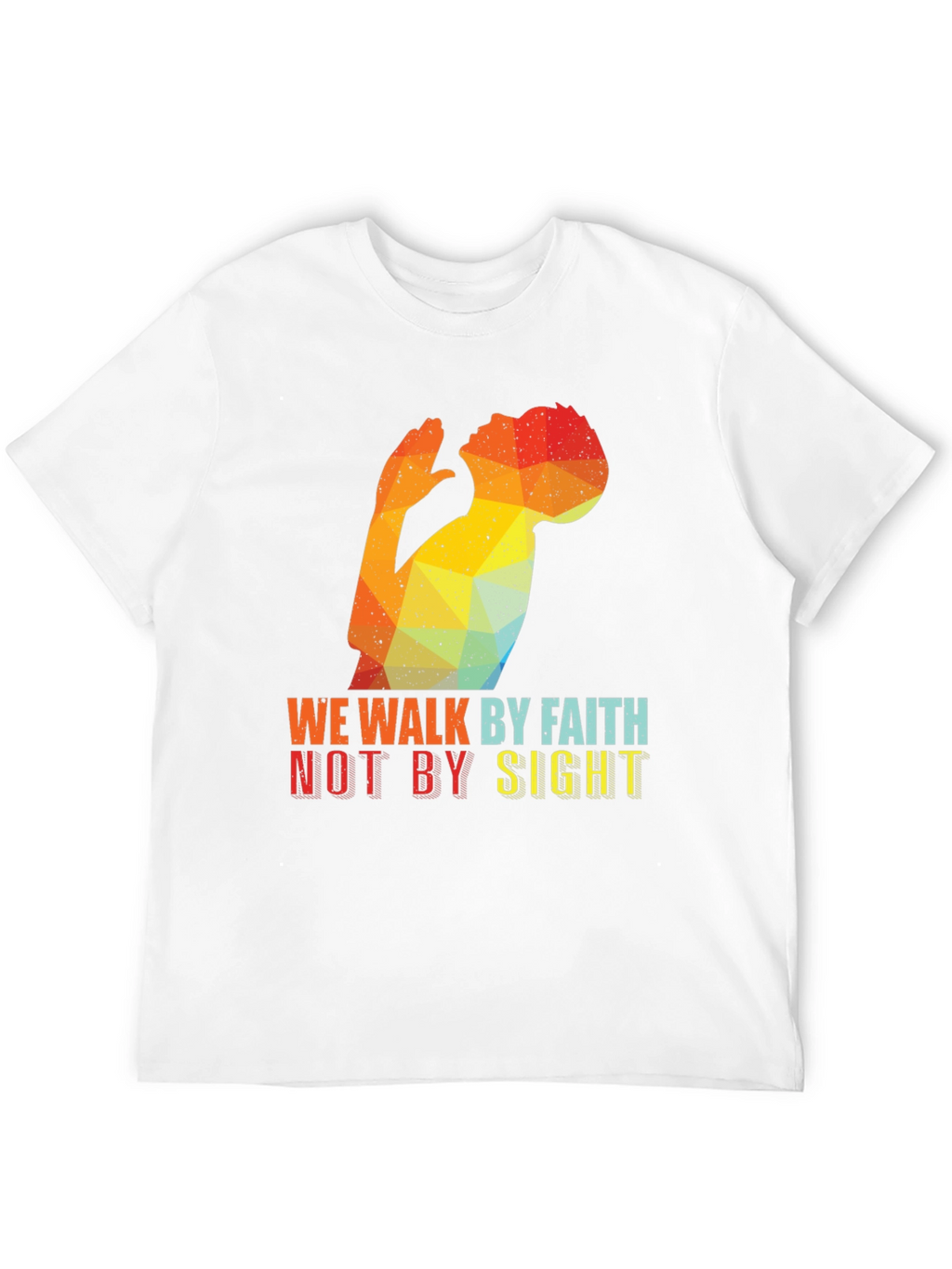 Faith Over Sight Graphic Tee - Stylish Christian Apparel