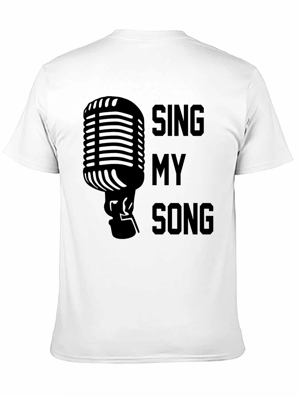 Sing My Song Graphic Tee - Black