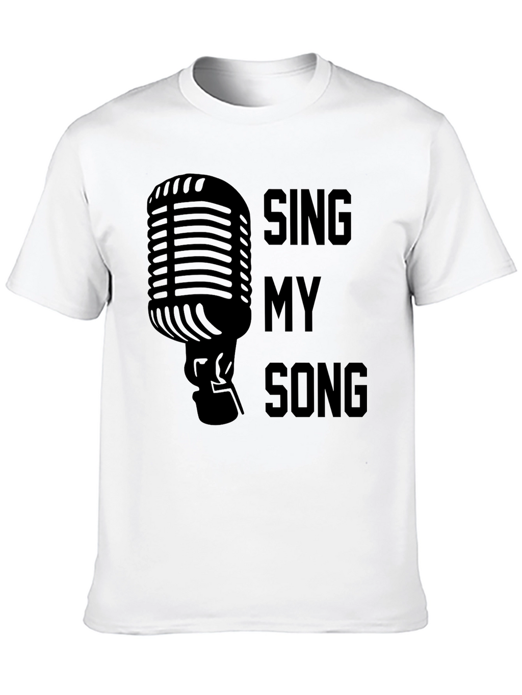 Sing My Song Graphic Tee - Black