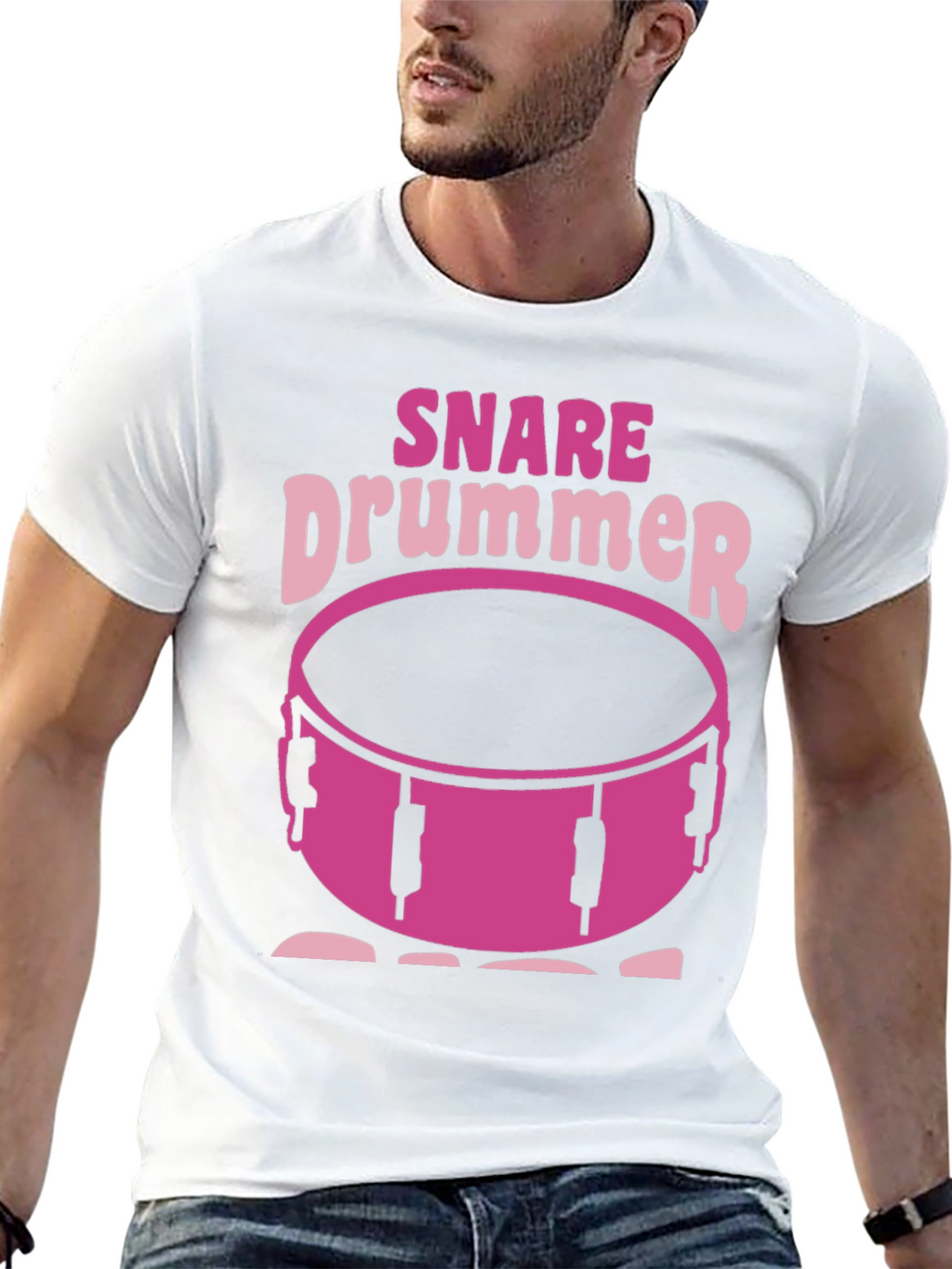 Snare Drummer Graphic T-Shirt - Music Lover Tee