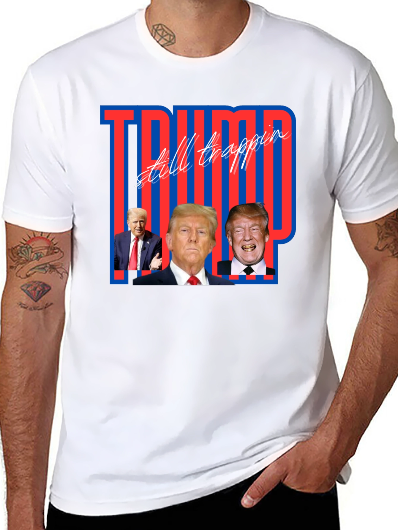 Trump Still Trappin Graphic T-Shirt
