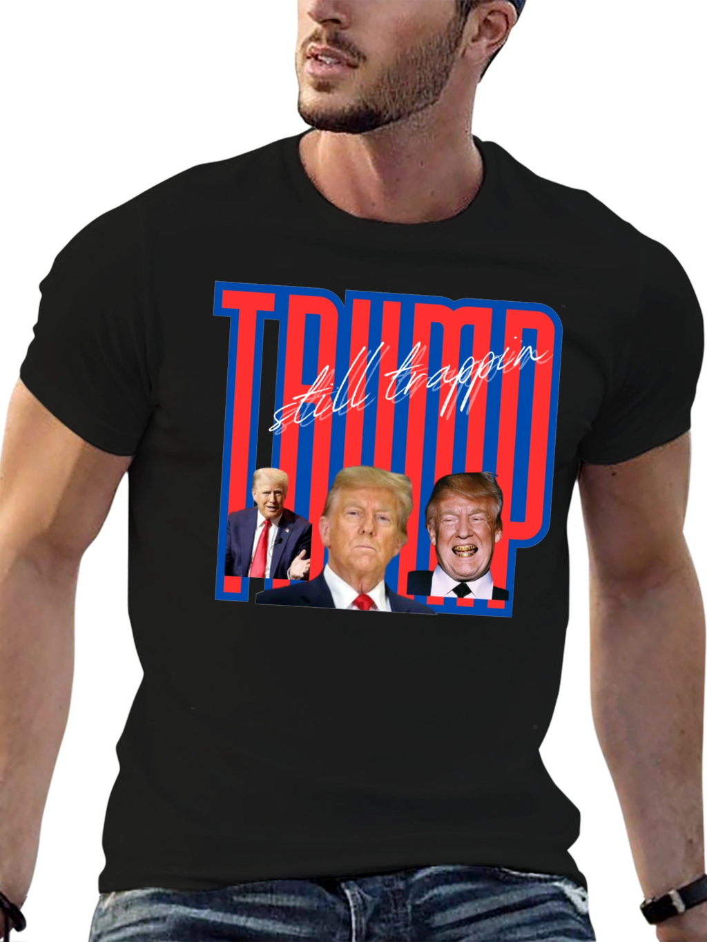 Trump Still Trappin Graphic T-Shirt