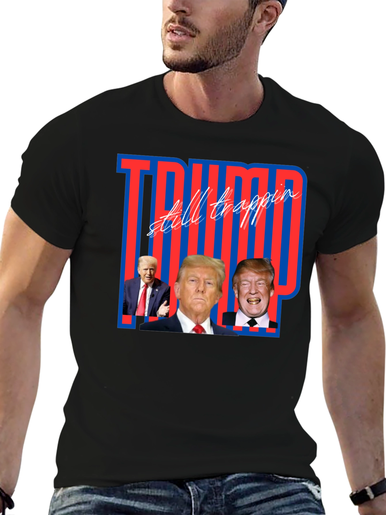 Trump Still Trappin Graphic T-Shirt