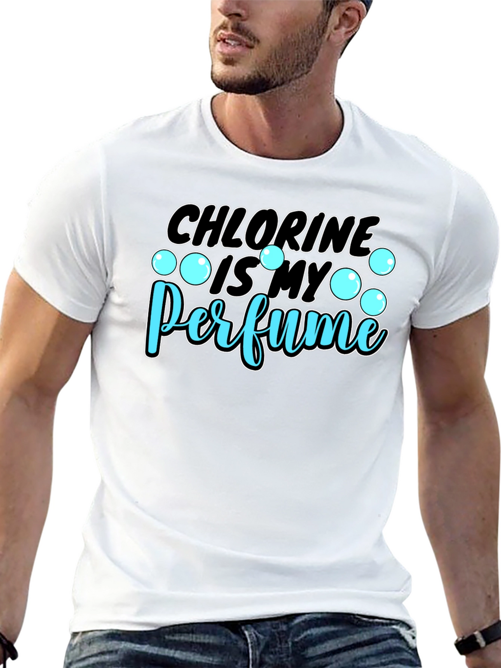 Chlorine is My Perfume Graphic T-Shirt