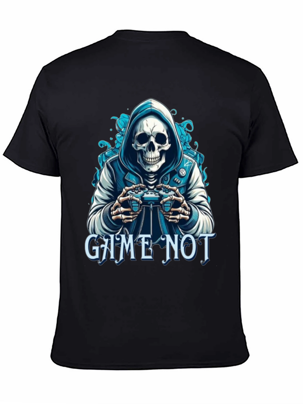 Game Not Over Skull Gamer T-Shirt