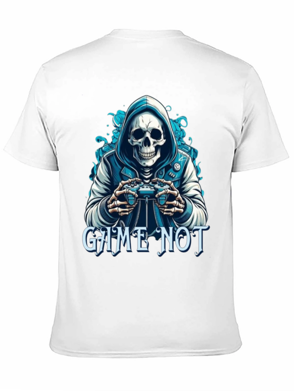 Game Not Over Skull Gamer T-Shirt