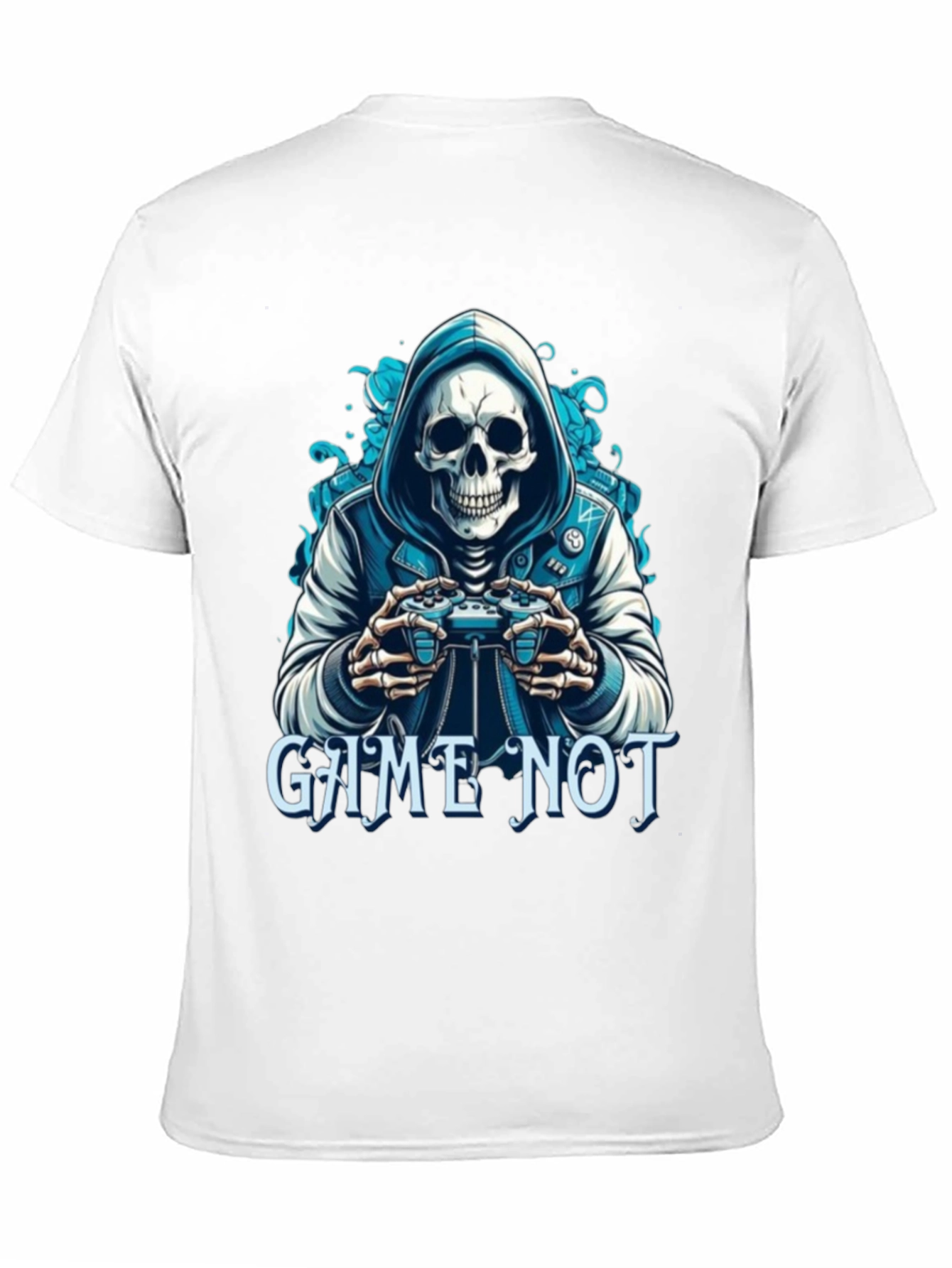 Game Not Over Skull Gamer T-Shirt