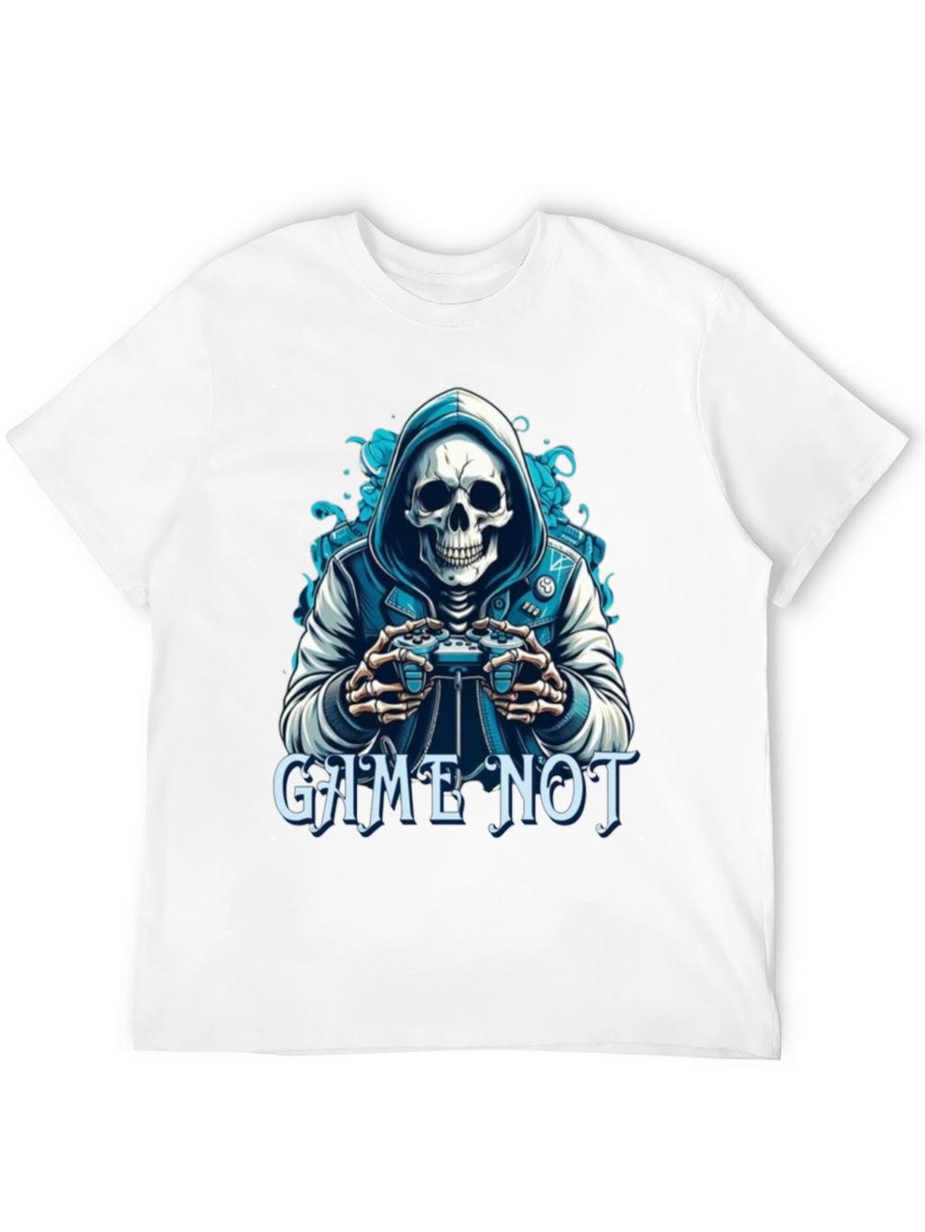 Game Not Over Skull Gamer T-Shirt