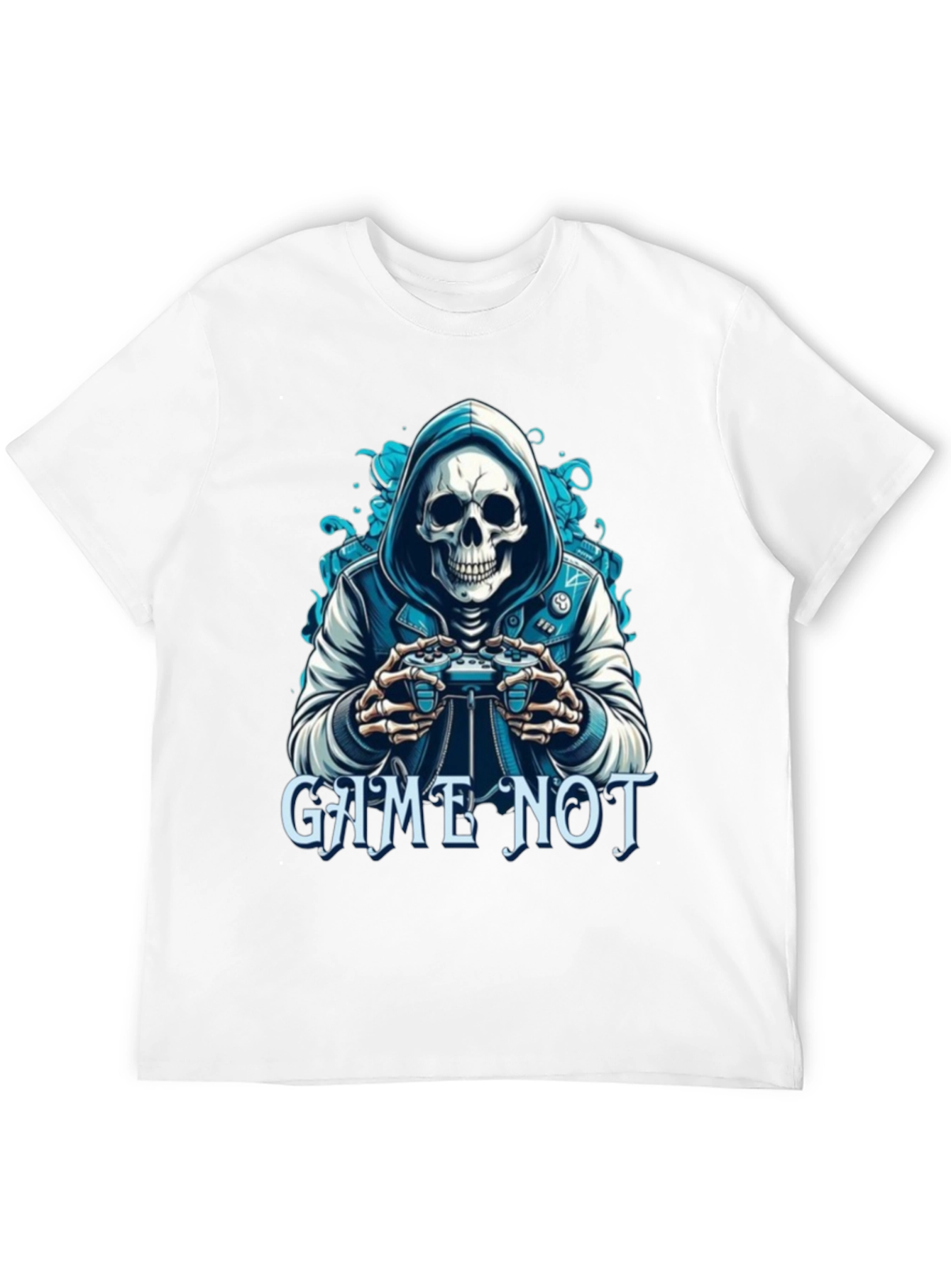 Game Not Over Skull Gamer T-Shirt