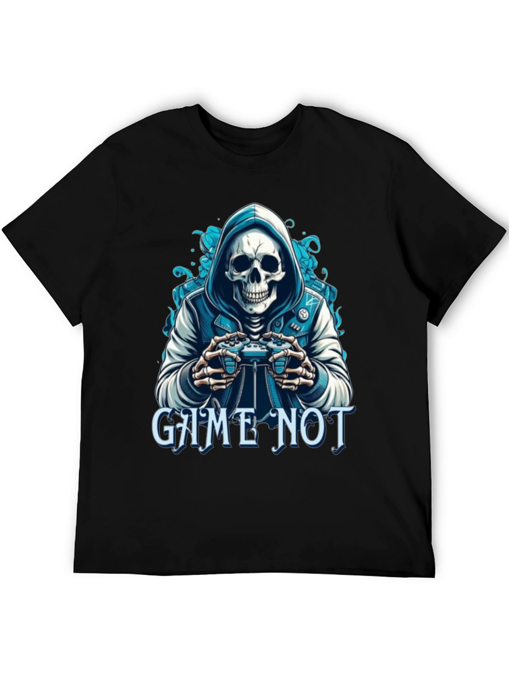 Game Not Over Skull Gamer T-Shirt