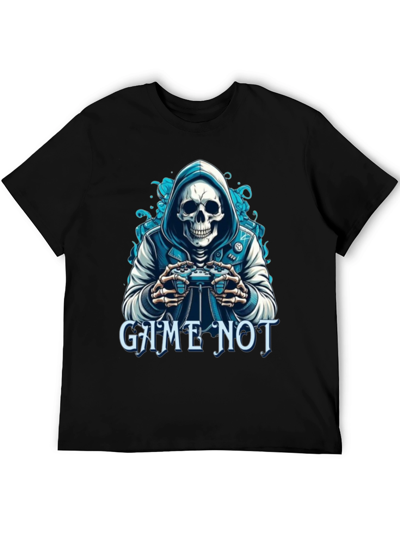 Game Not Over Skull Gamer T-Shirt