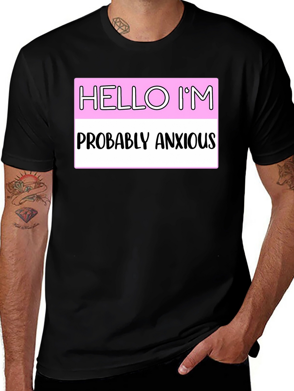 Anxious Introvert Graphic Tee - Express Yourself!