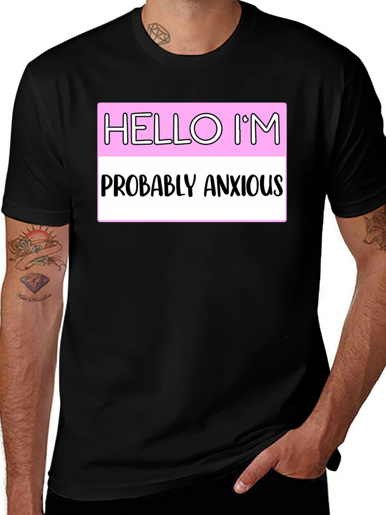 Anxious Introvert Graphic Tee - Express Yourself!