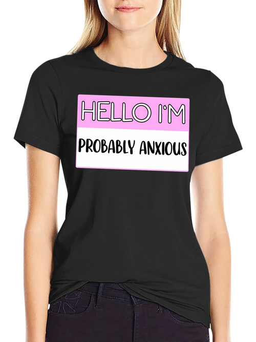 Anxious Introvert Graphic Tee - Express Yourself!
